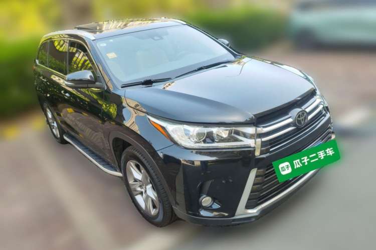 Used Toyota Highlander 2018 2.0T Four-Wheel Drive Prestige Version 7 Seats China V Emission Standard
