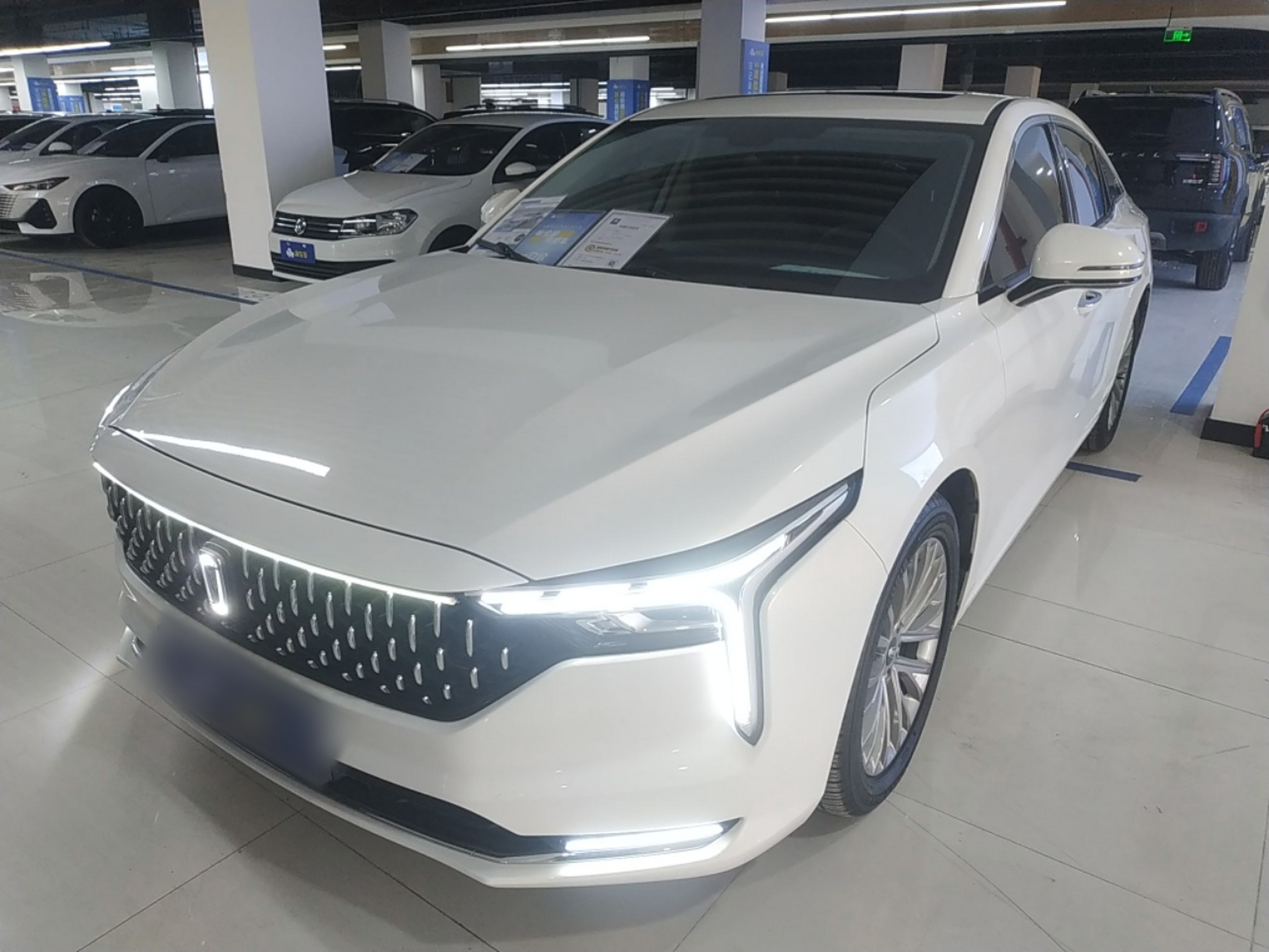 تحت مقدمة السيارة