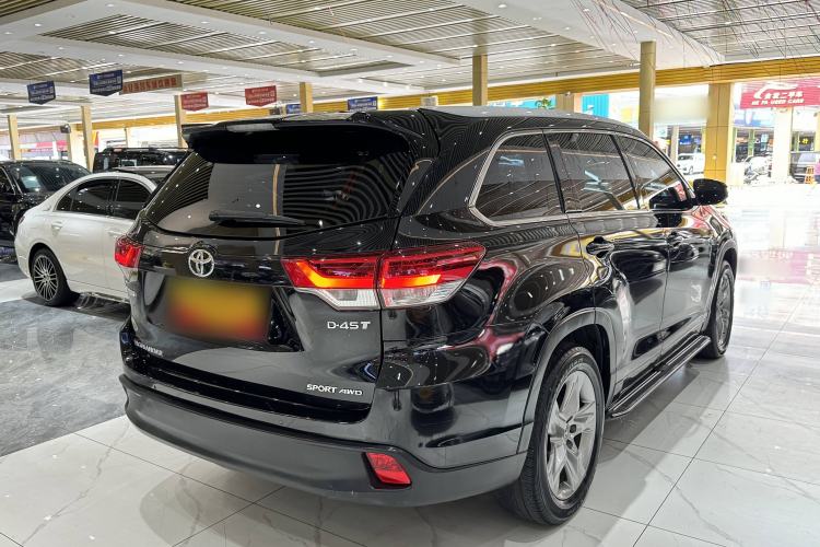 Used Toyota Highlander 2018 2.0T Four-Wheel Drive Luxury Version 7 Seats China VI Standard
