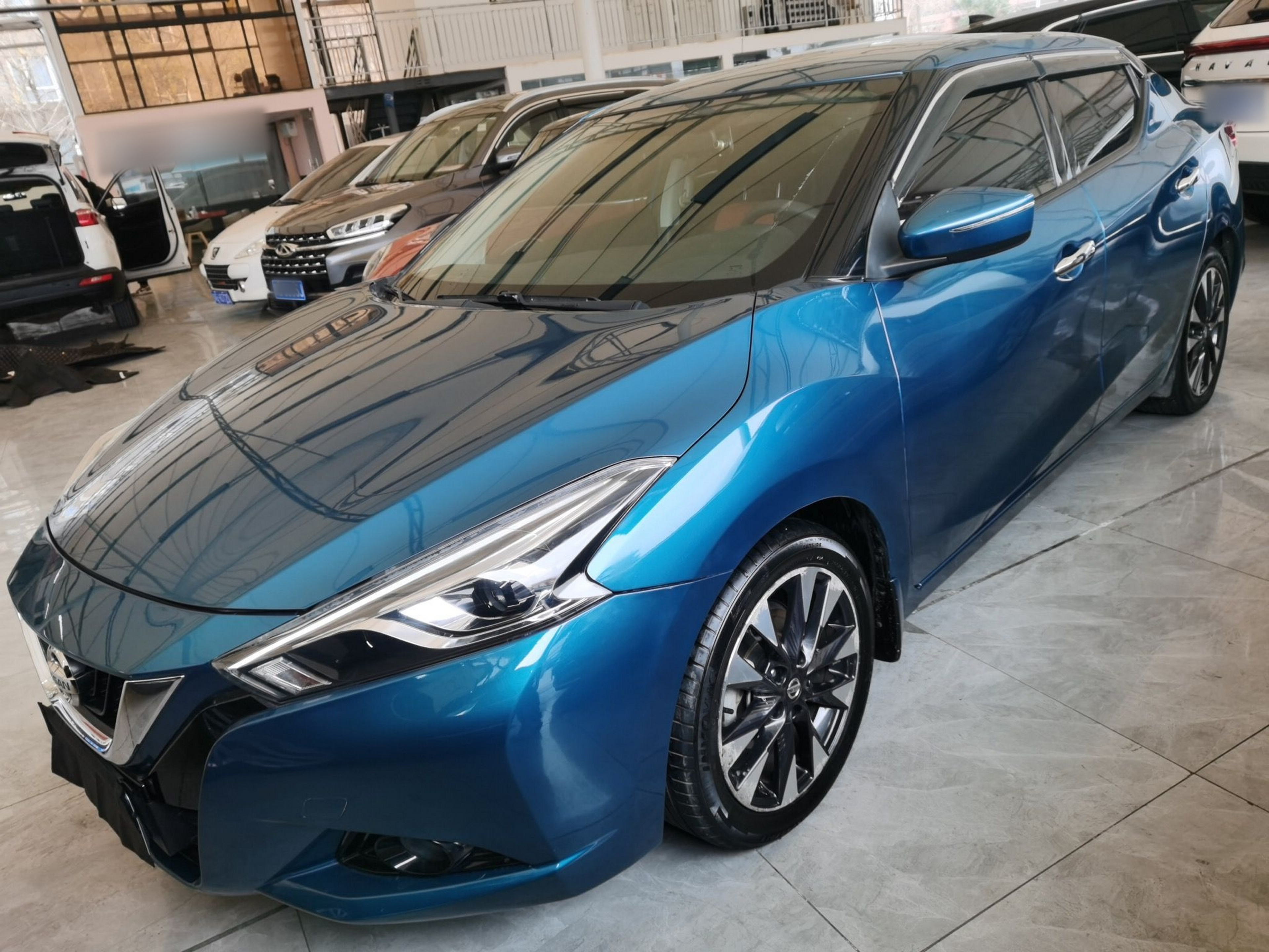 تحت مقدمة السيارة