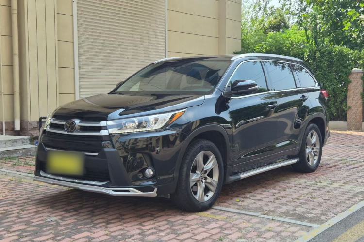 Used Toyota Highlander 2018 2.0T Four-Wheel Drive Luxury Version 7 Seats China VI Standard
