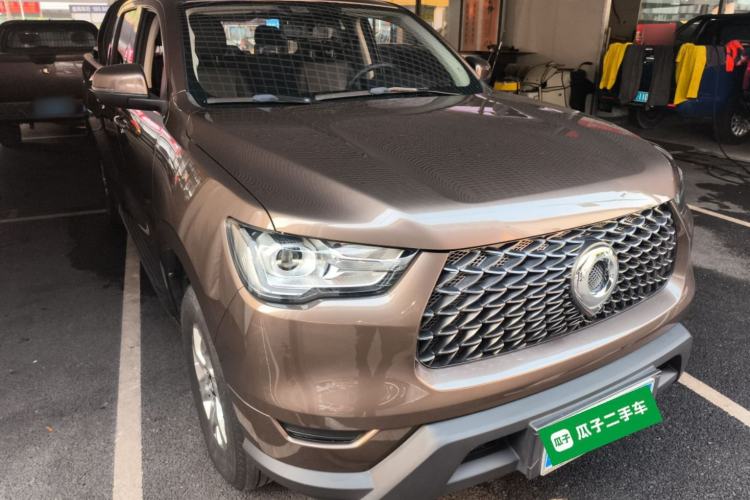 Used Great Wall Poer 2021 2.0T Commercial Version Manual Diesel Two-Wheel Drive Elite Long-Box GW4D20M
