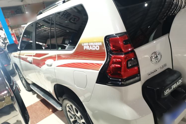 Used Toyota Prado 2018 3.5L Automatic TX-L NAVI with Rear-Mounted Spare Tire
