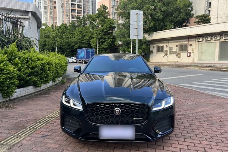 Used Jaguar XFL 2021 XFL 2.0T P250 All-Wheel-Drive Shimmering Black Sport Edition
