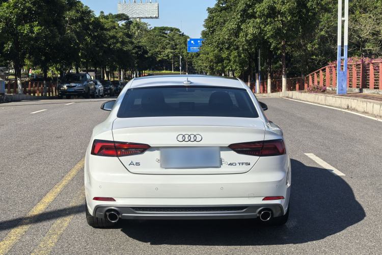 Used Audi A5 2019 Coupe 40 TFSI Fashion Edition China V Emission Standard
