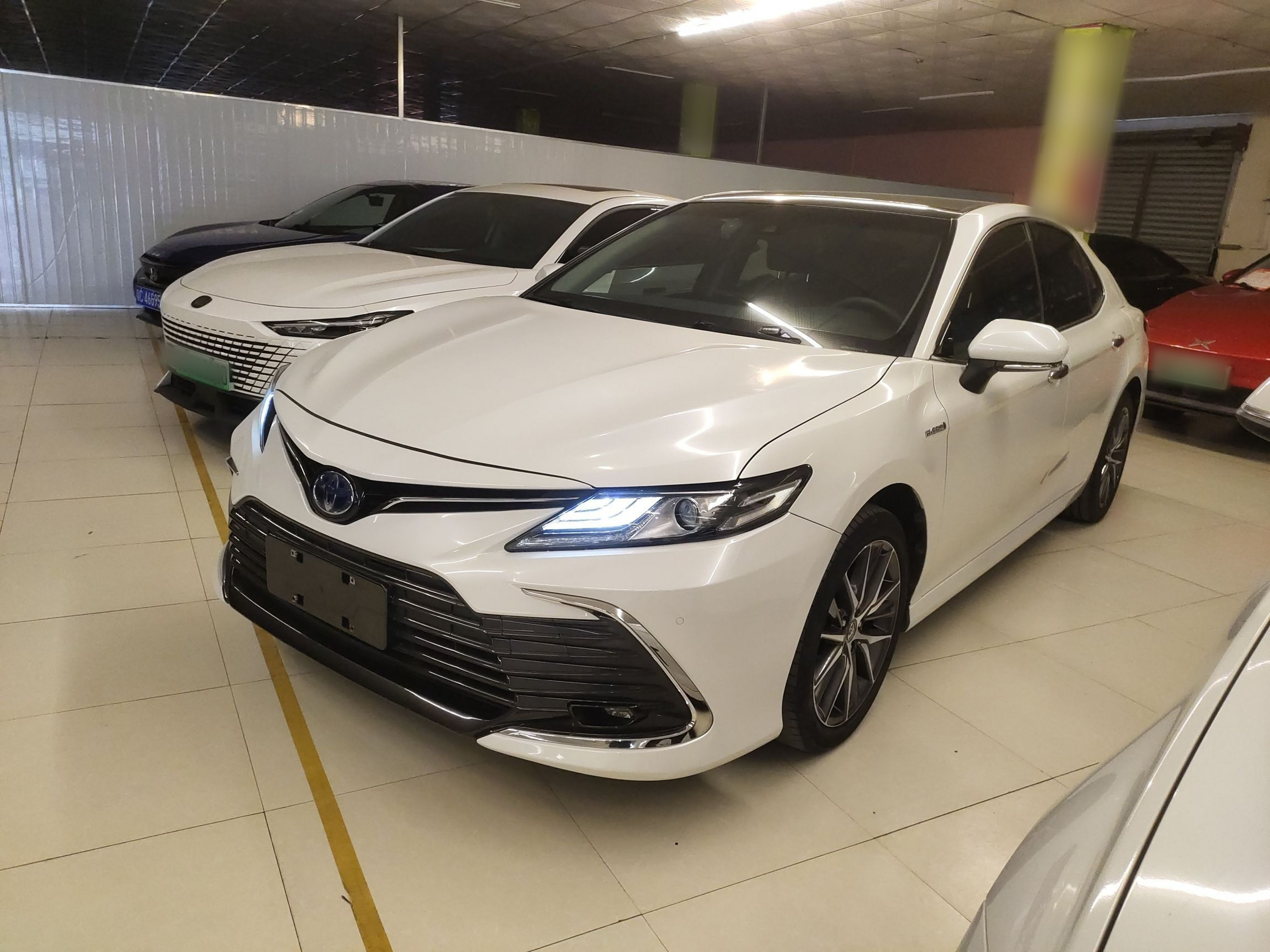 تحت مقدمة السيارة