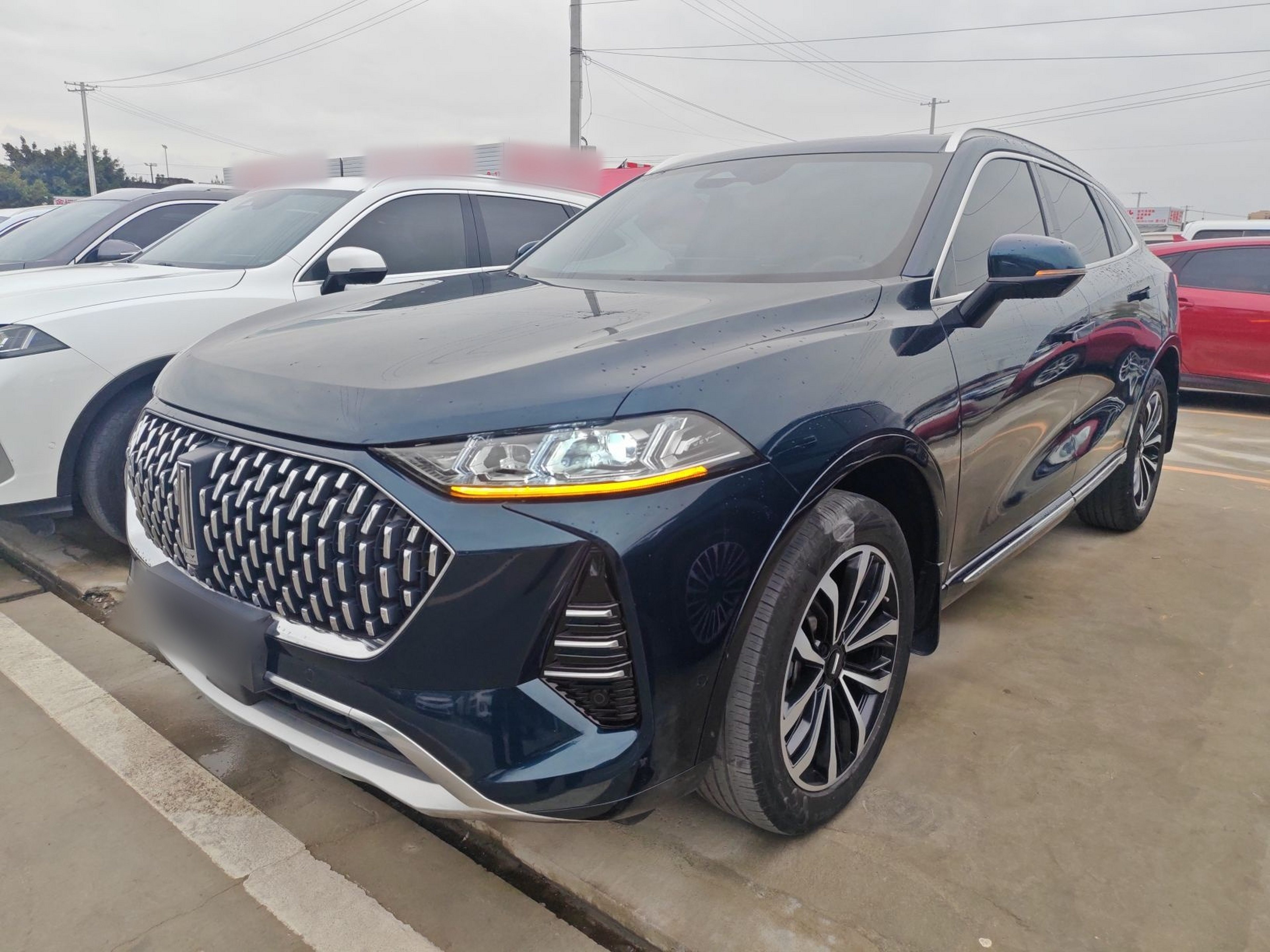 تحت مقدمة السيارة