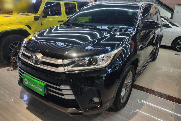 Used Toyota Highlander 2018 2.0T Four-Wheel Drive Luxury Edition 7 Seats China V Emission Standard
