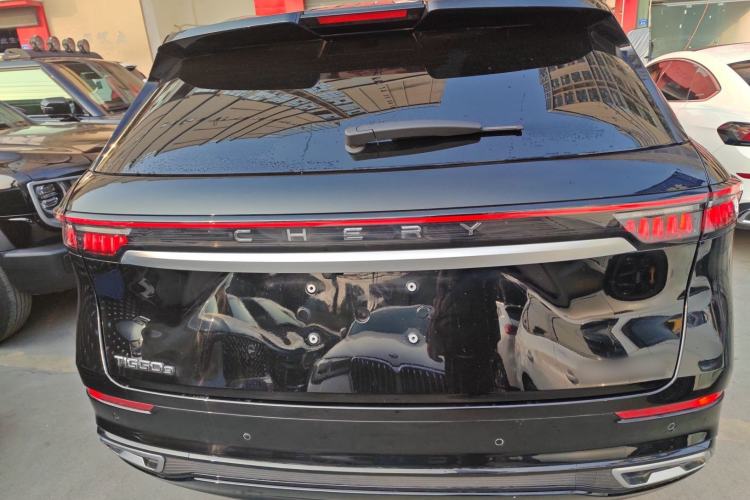 Used Chery Tiggo 9 2025 2.0T Dual-Clutch Two-Wheel Drive Black Samurai Edition 5 Seats