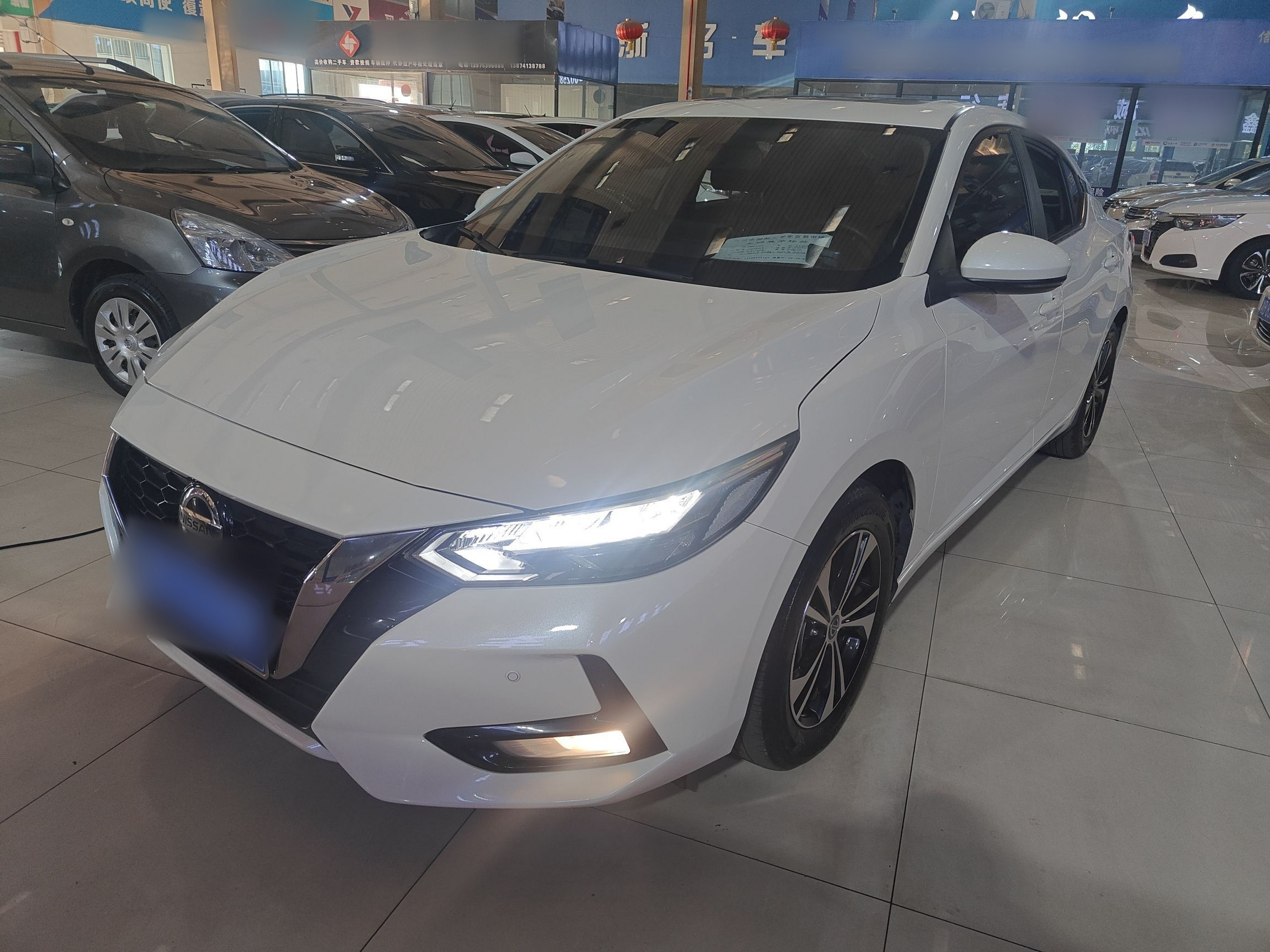 تحت مقدمة السيارة