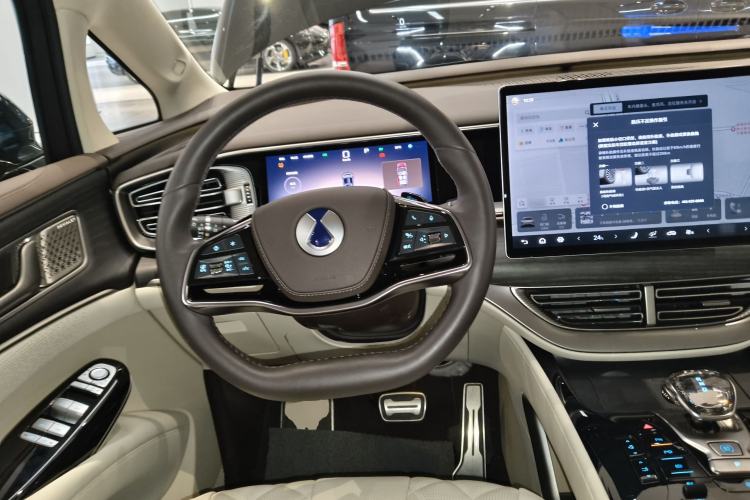 Used Denza D9 2025 DM-i Intelligent Drive 1020 Four-Wheel Drive Flagship Model
