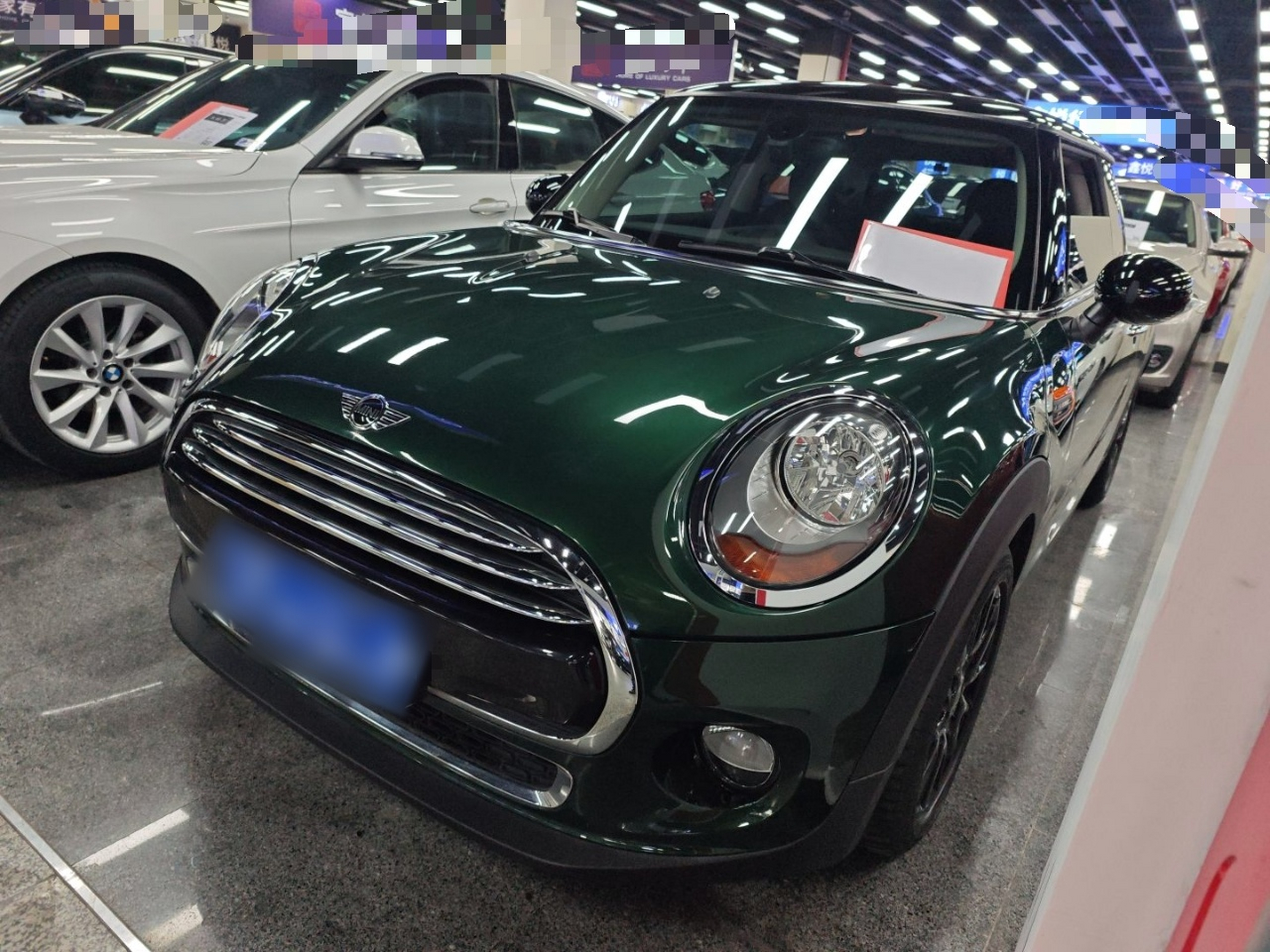 تحت مقدمة السيارة