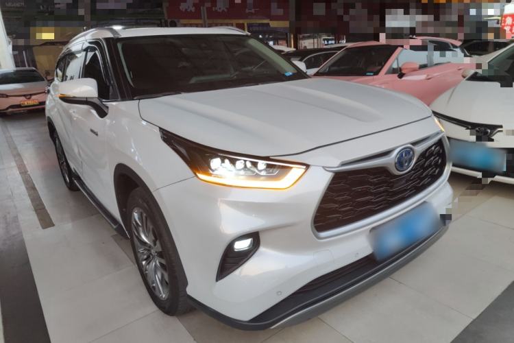 Used Toyota Highlander 2022 Dual-Engine 2.5L Four-Wheel Drive Prestige Version 7 Seats
