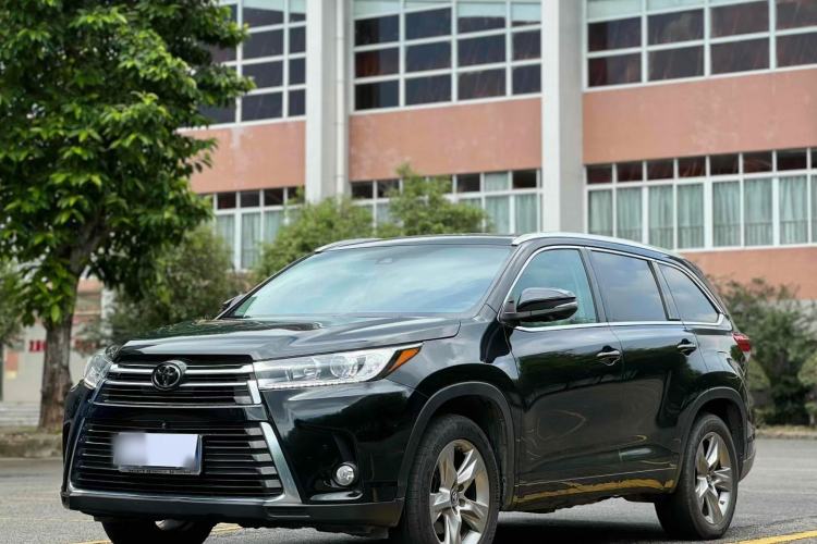 Used Toyota Highlander 2018 2.0T Four-Wheel Drive Prestige Version 7 Seats China VI Standard