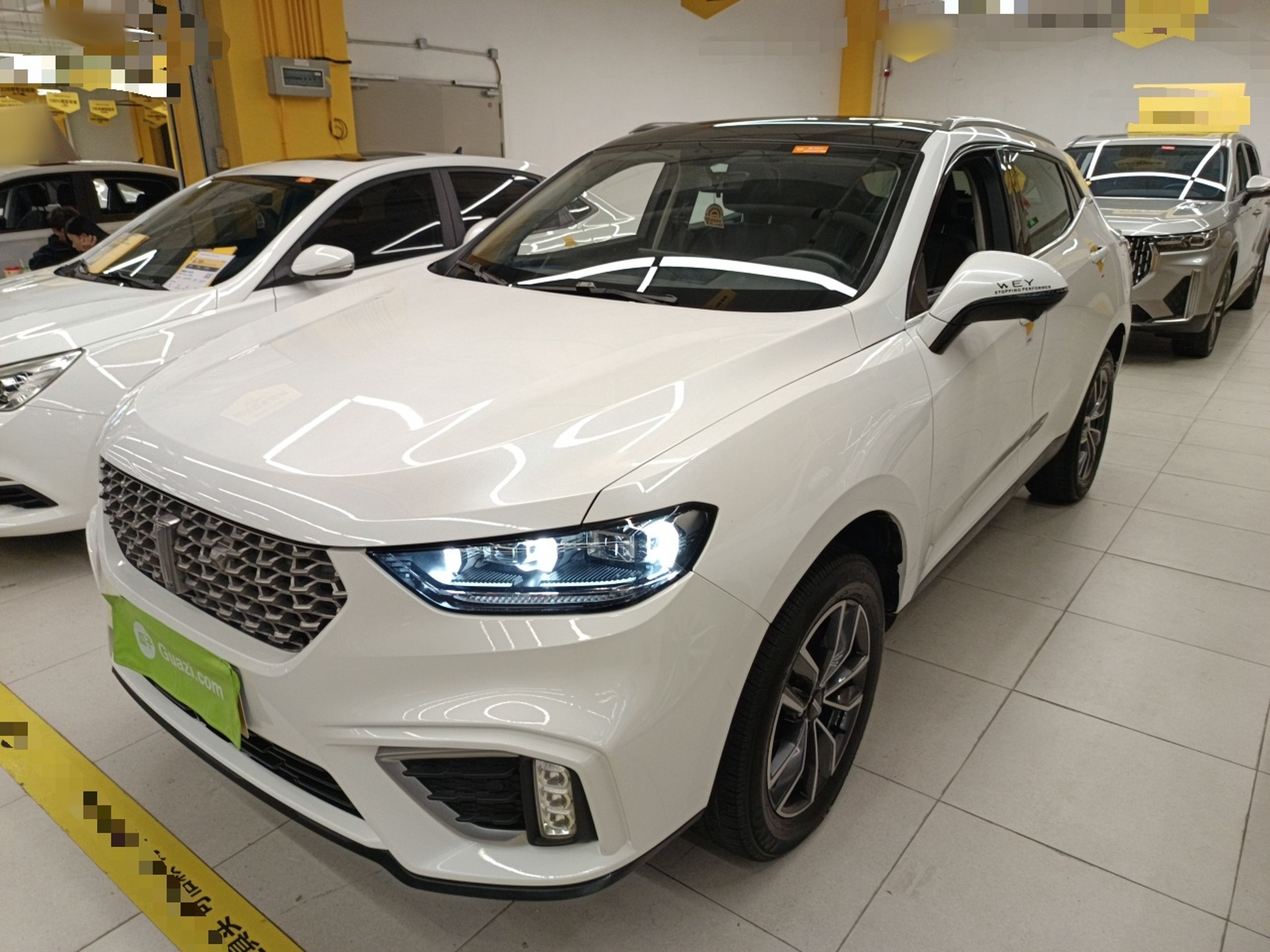 تحت مقدمة السيارة