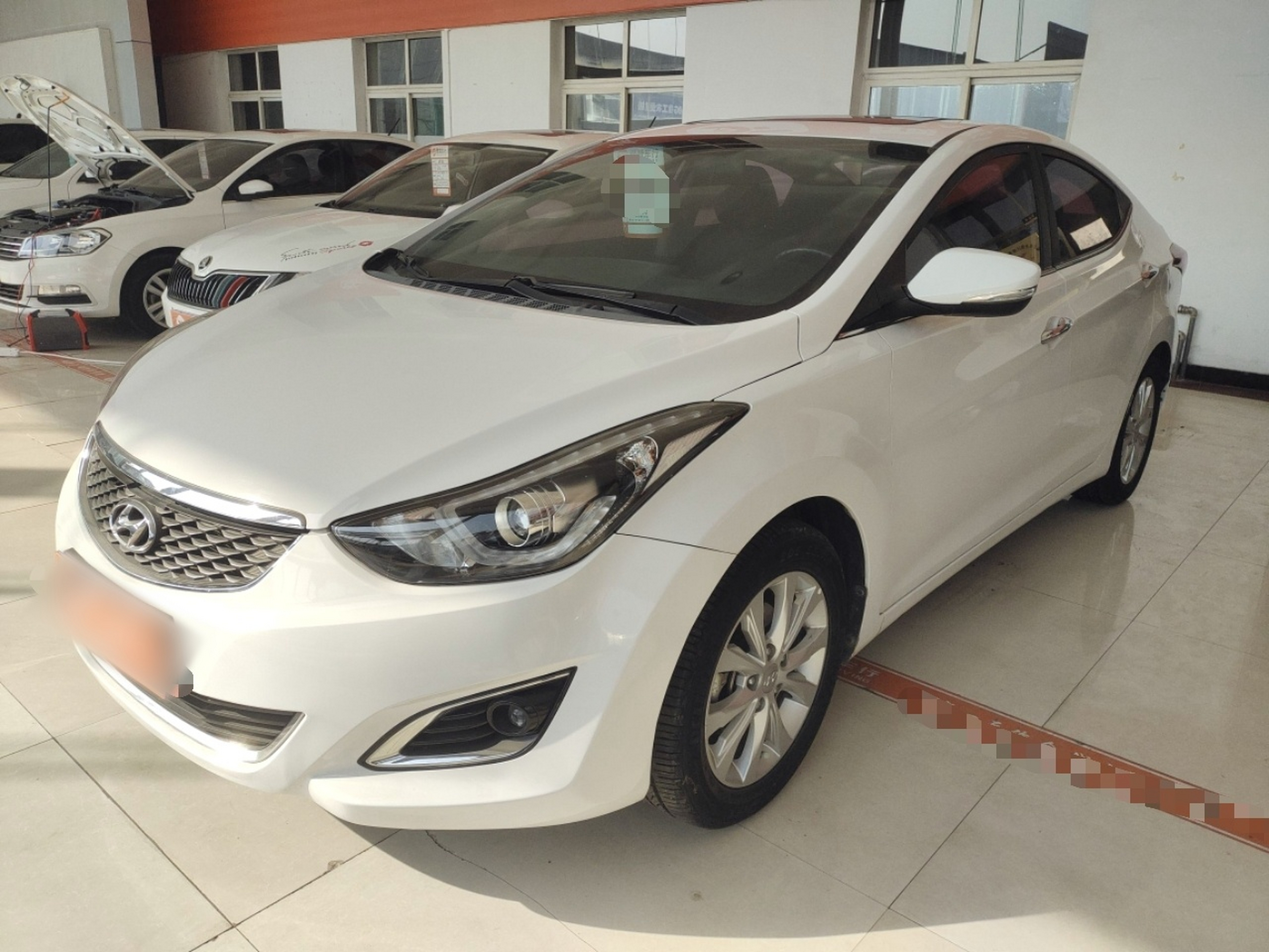 تحت مقدمة السيارة