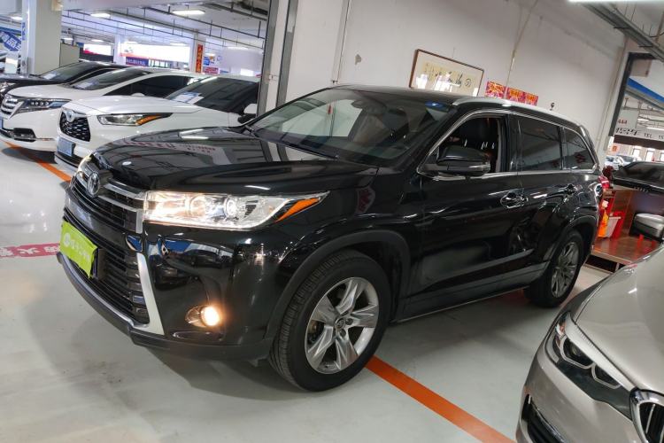 Used Toyota Highlander 2021 2.0T Four-Wheel Drive Prestige Version 7 Seats
