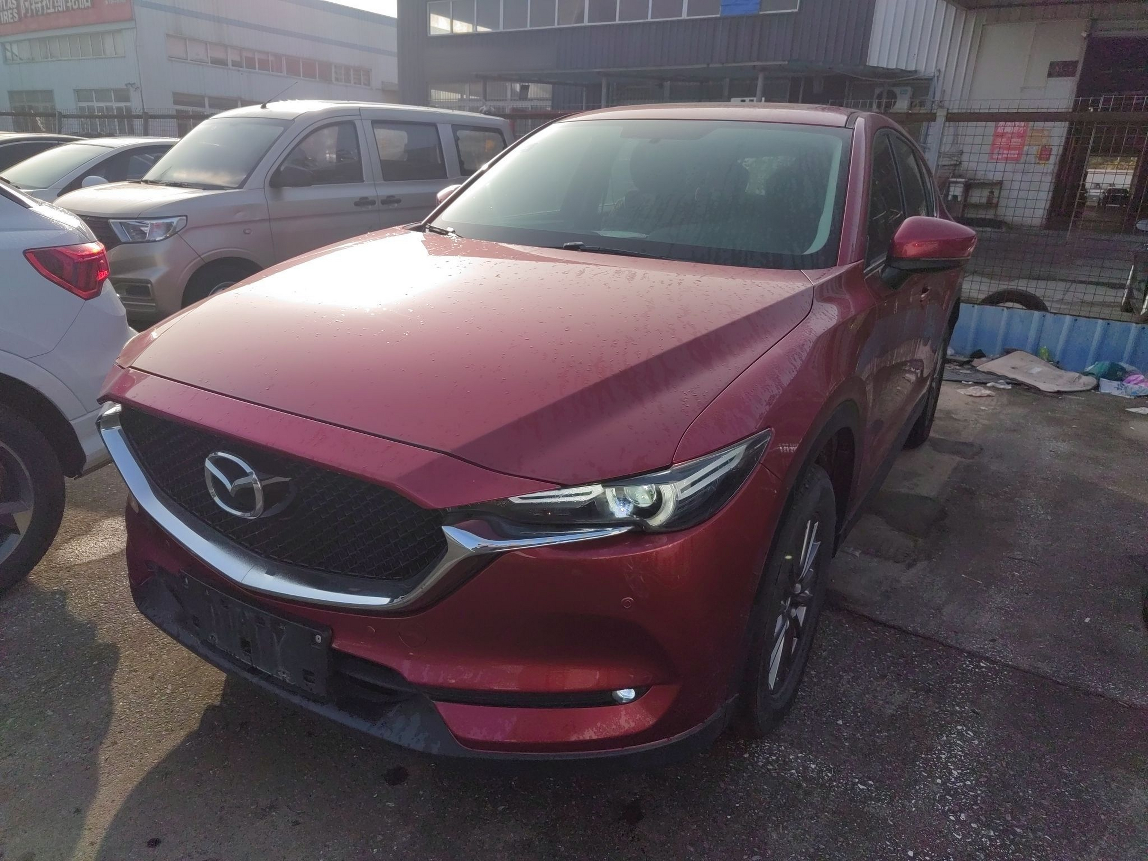 تحت مقدمة السيارة