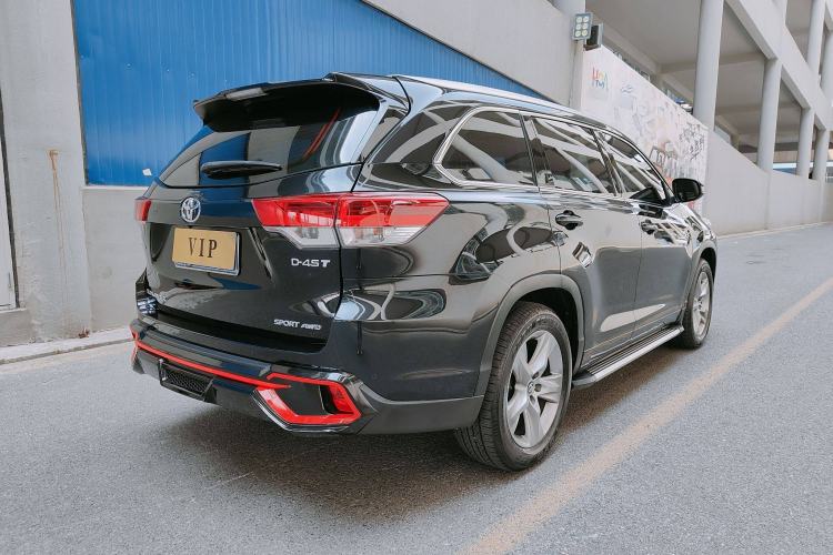 Used Toyota Highlander 2018 2.0T Four-Wheel Drive Luxury Version 7 Seats China VI Standard