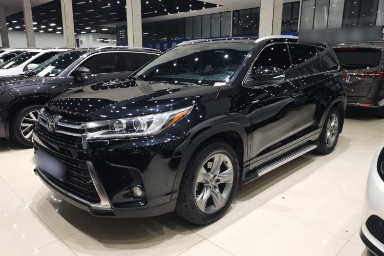 Used Toyota Highlander 2018 2.0T Four-Wheel Drive Prestige Version 7 Seats China V Emission Standard