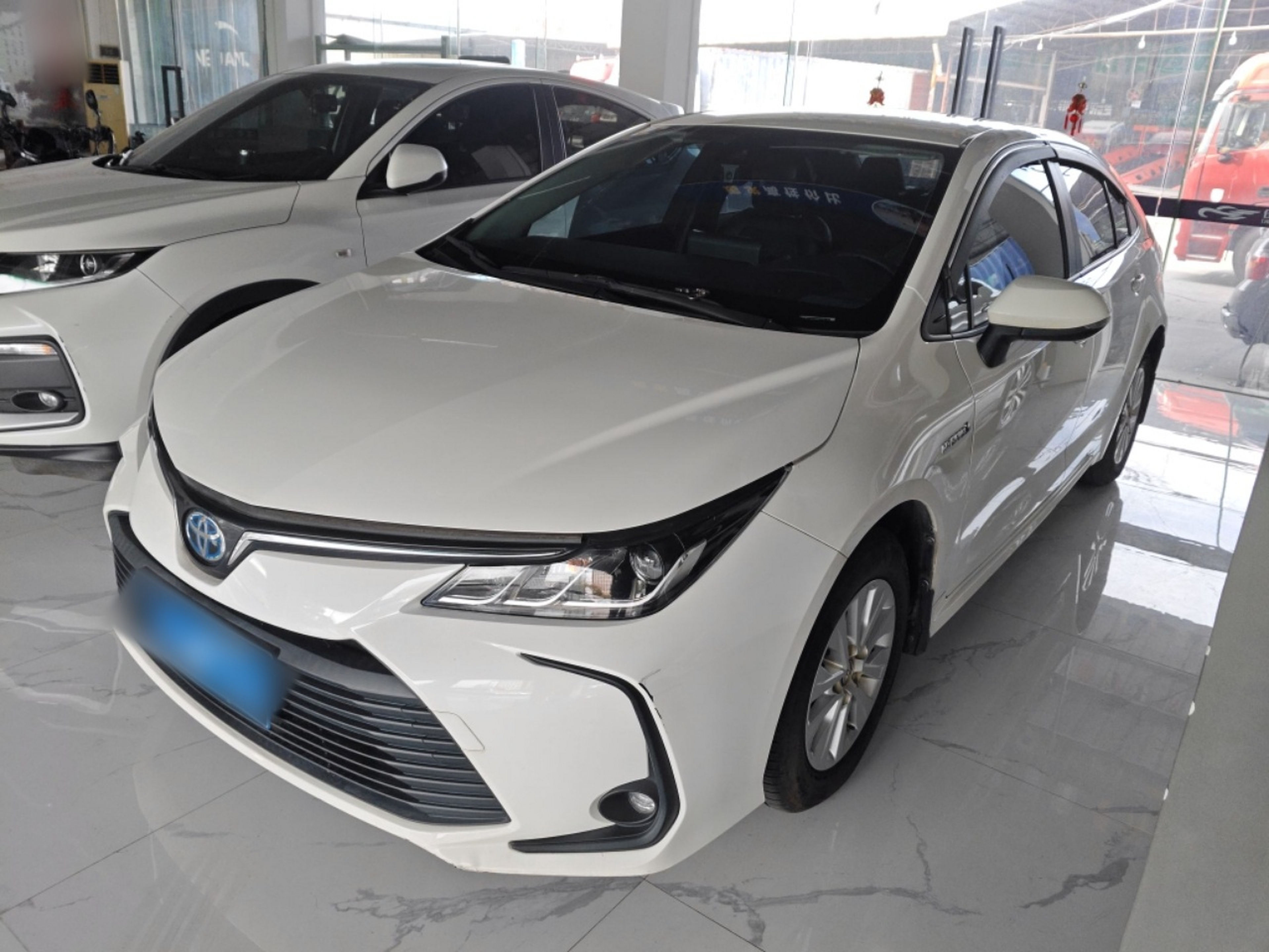 تحت مقدمة السيارة