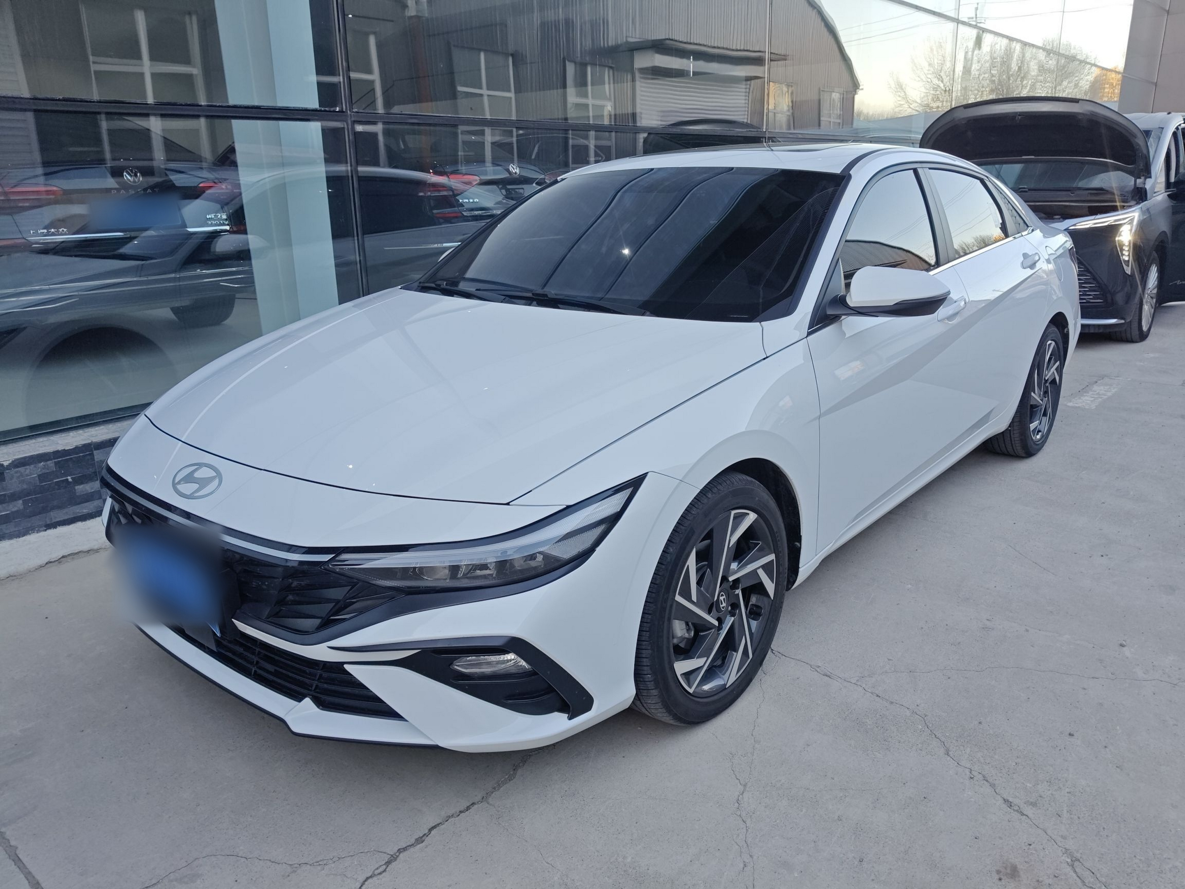 تحت مقدمة السيارة