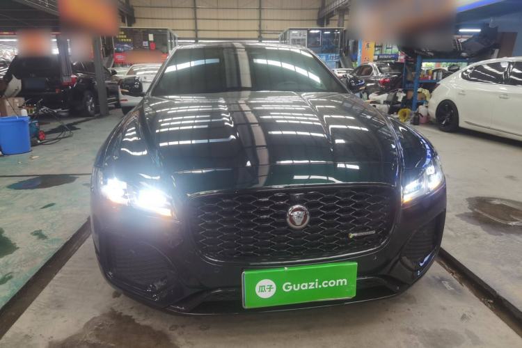 Used Jaguar XFL 2021 XFL 2.0T P250 All-Wheel-Drive Shimmering Black Sport Edition
