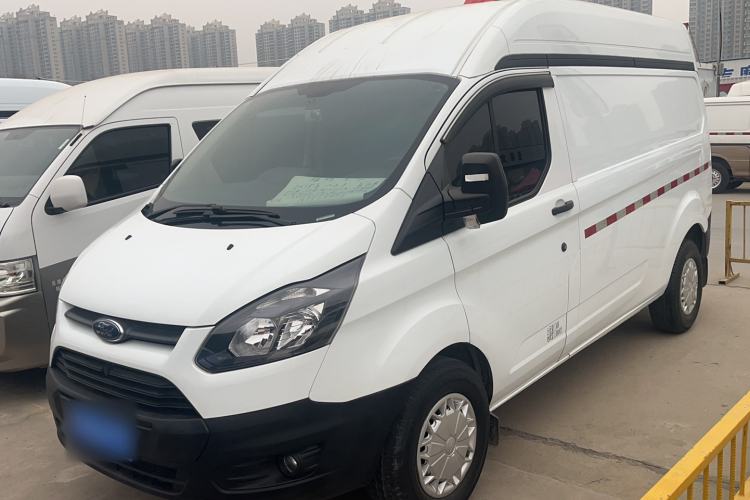 Used Ford Transit 2017 2.0T Gasoline Van Mid-Drive Mid-Roof China V Standard