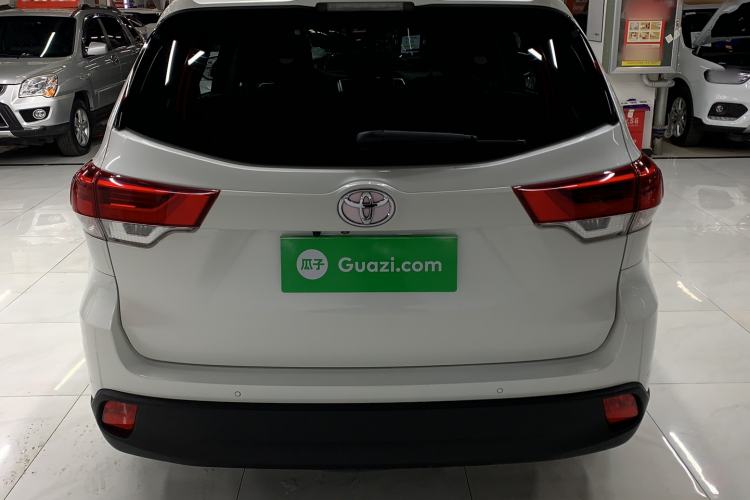 Used Toyota Highlander 2018 2.0T Four-Wheel Drive Luxury Version 7 Seats China VI Standard