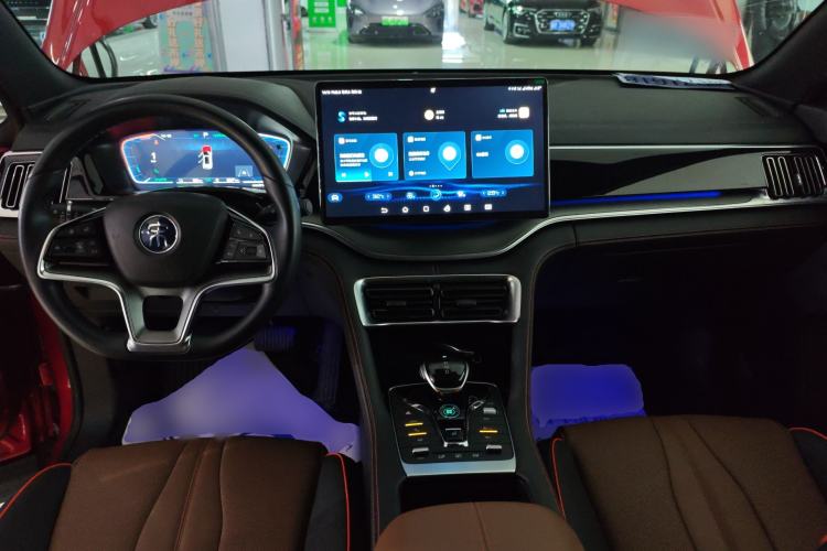 Used BYD Song PLUS New Energy 2021 DM-i 100KM Four-Wheel Drive Flagship PLUS