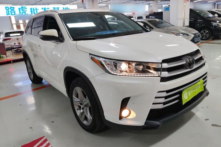 Used Toyota Highlander 2018 2.0T Four-Wheel Drive Luxury Version 7 Seats China VI Standard