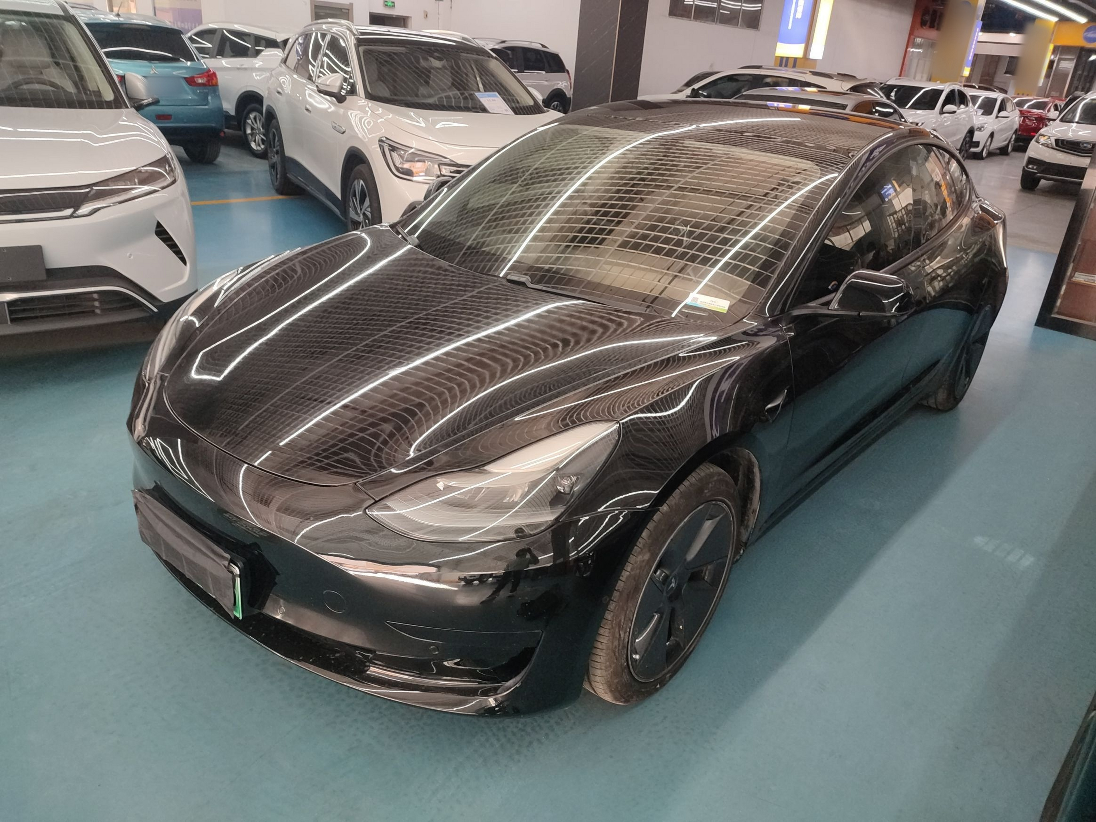 تحت مقدمة السيارة