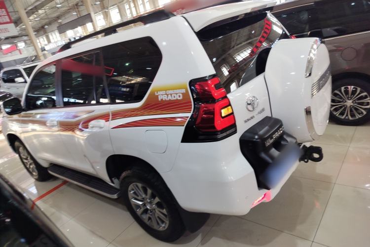 Used Toyota Prado 2018 3.5L Automatic TX-L with Rear-Mounted Spare Tire
