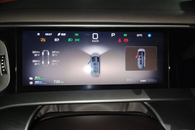 Used Denza D9 2025 DM-i Smart Drive 1020 Four-Wheel Drive Premium Model
