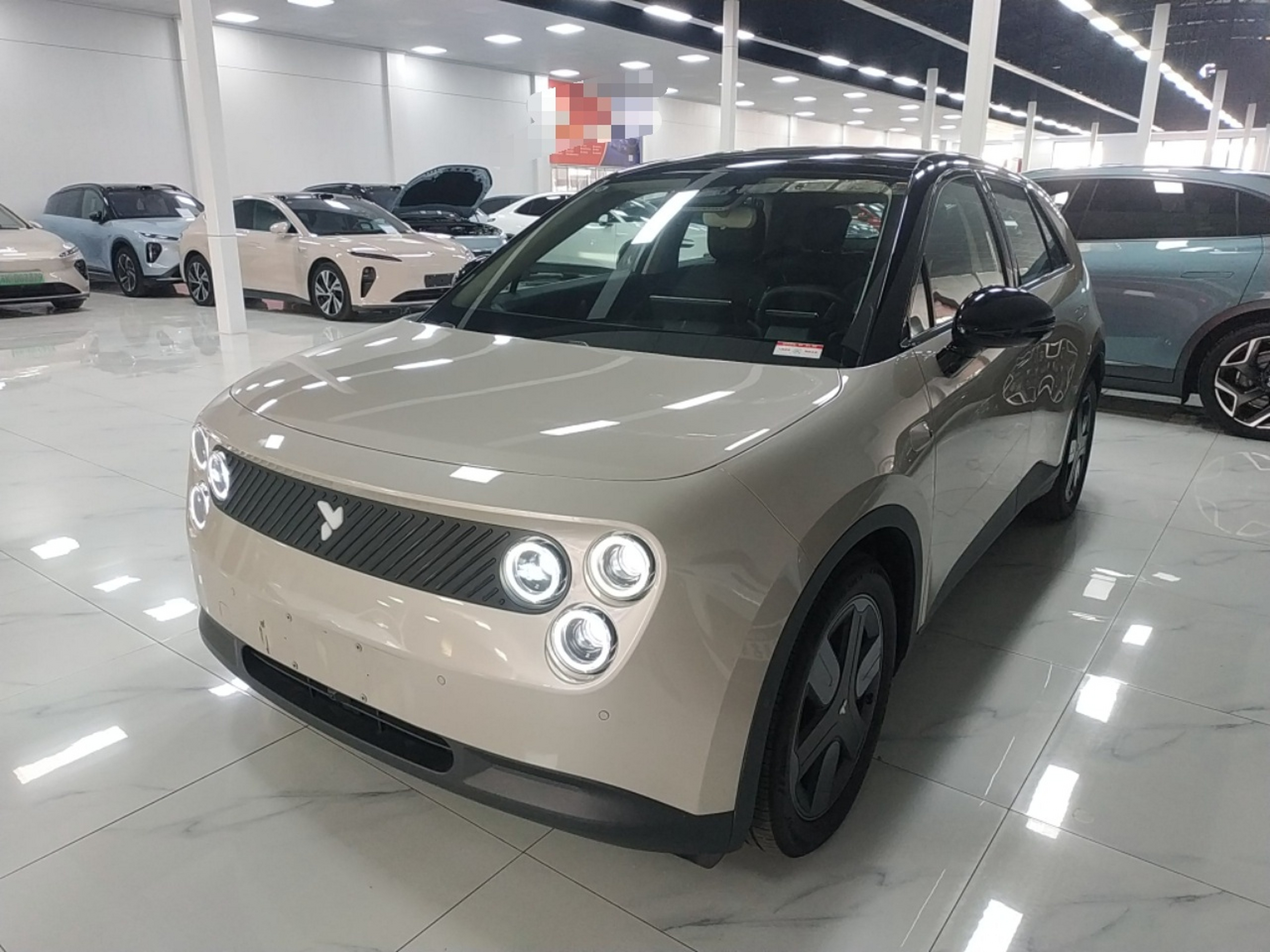 تحت مقدمة السيارة