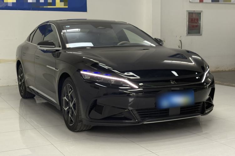 Used BYD Han 2024 EV Glory Edition 605KM Front-Wheel-Drive Premium Model
