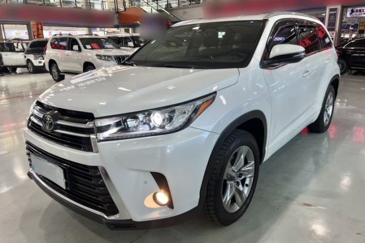 Used Toyota Highlander 2018 2.0T Four-Wheel Drive Prestige Version 7 Seats China VI Standard