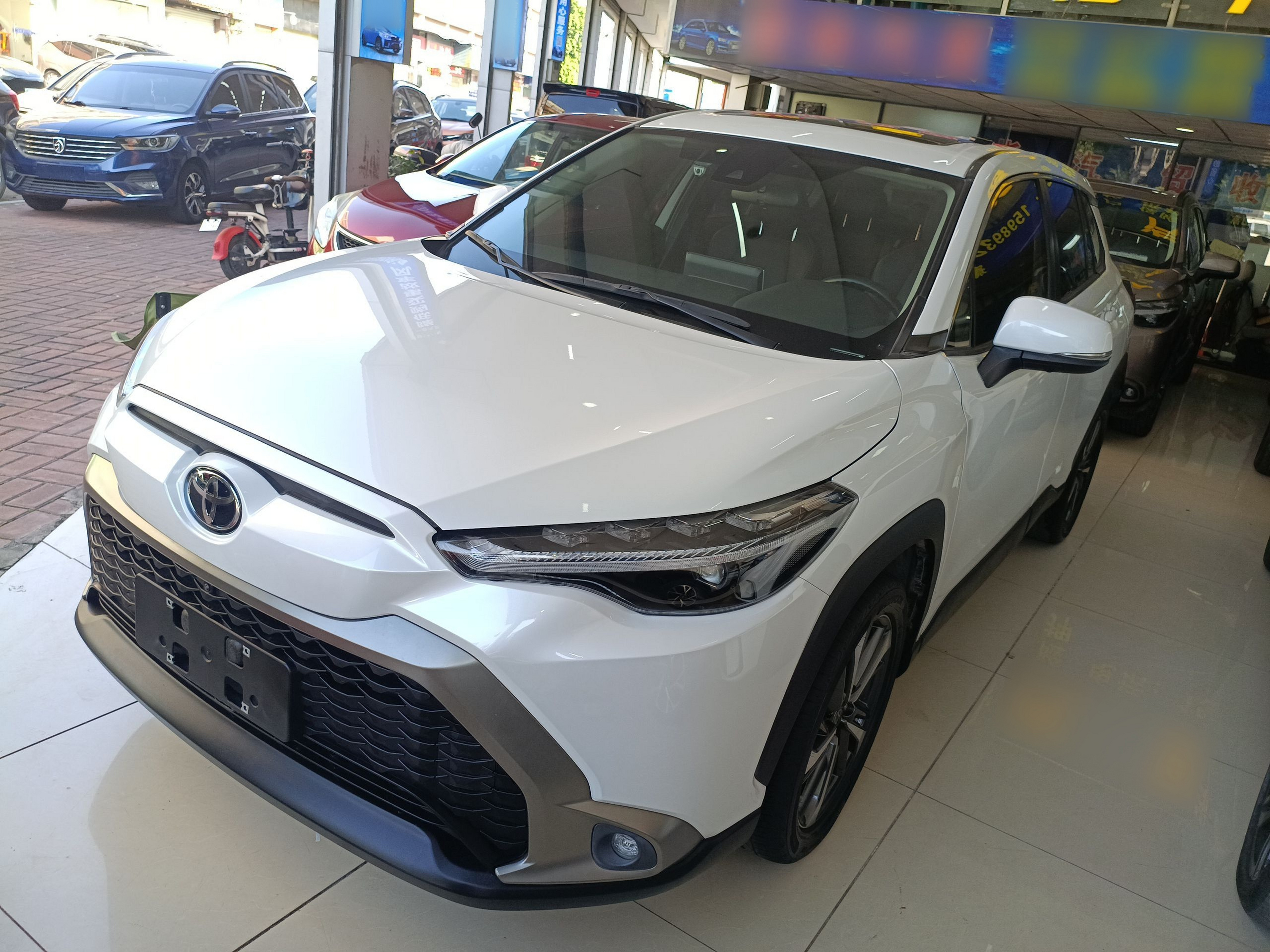 تحت مقدمة السيارة