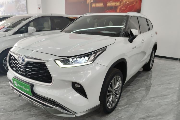 Used Toyota Highlander 2022 Dual-Engine 2.5L Four-Wheel Drive Prestige Version 7 Seats