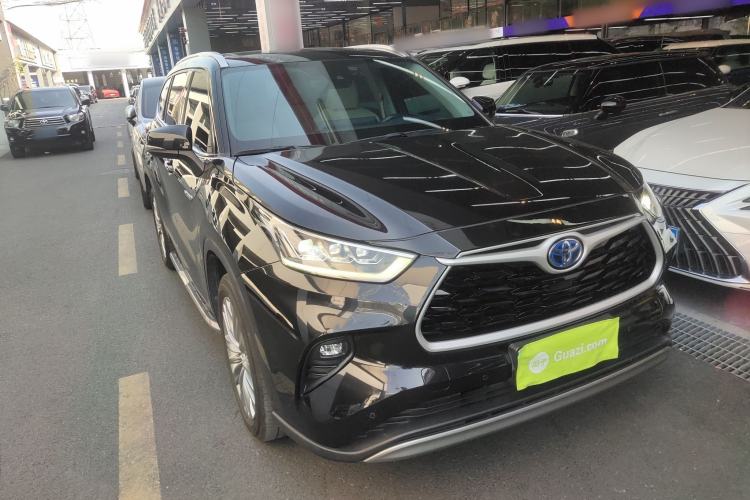 Used Toyota Highlander 2022 Dual-Engine 2.5L Four-Wheel Drive Prestige Version 7 Seats
