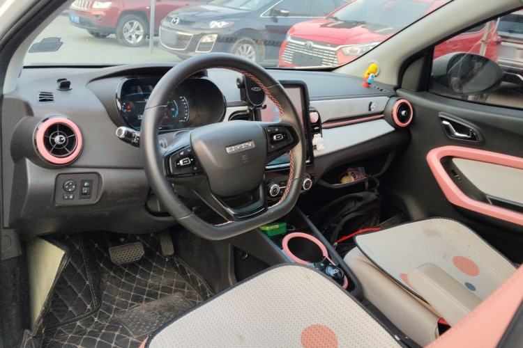 Used Chery Little Ant 2022 Revised Version Sweet Pink Edition Half-Sugar Version Lithium Iron Phosphate 30.7 kWh 30 kW 301 km
