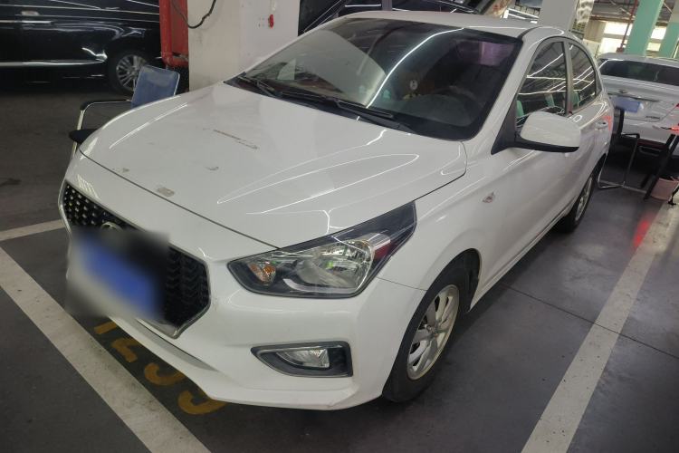 Used Hyundai Verna 2017 1.4L Manual Huancai Edition China V Standard
