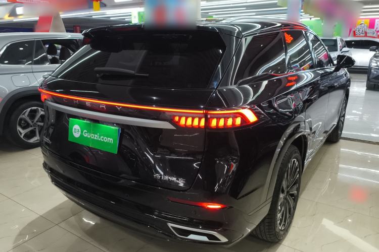 Used Chery Tiggo 9 2025 2.0T Dual-Clutch Two-Wheel Drive Black Samurai Edition 5 Seats