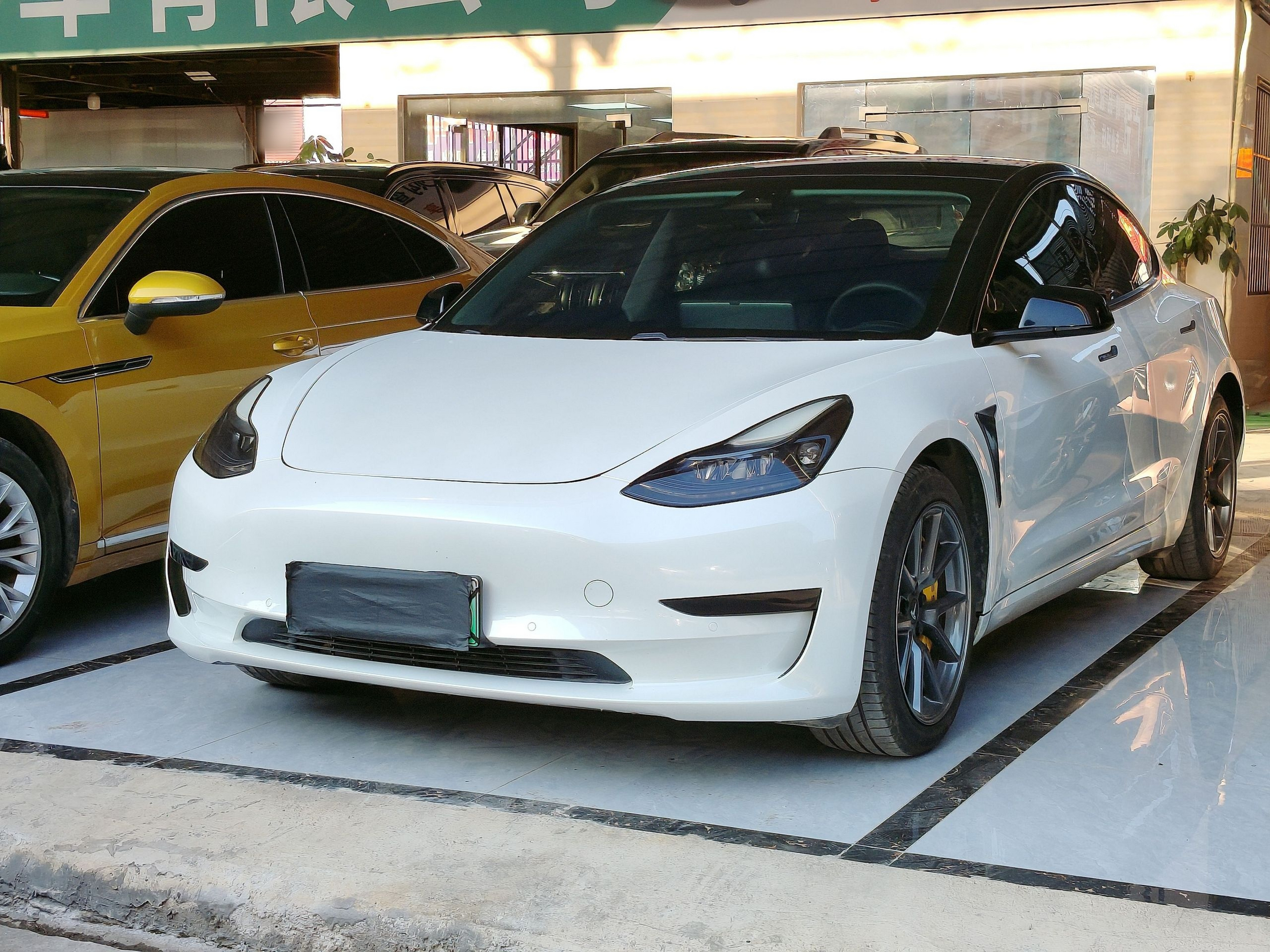 تحت مقدمة السيارة