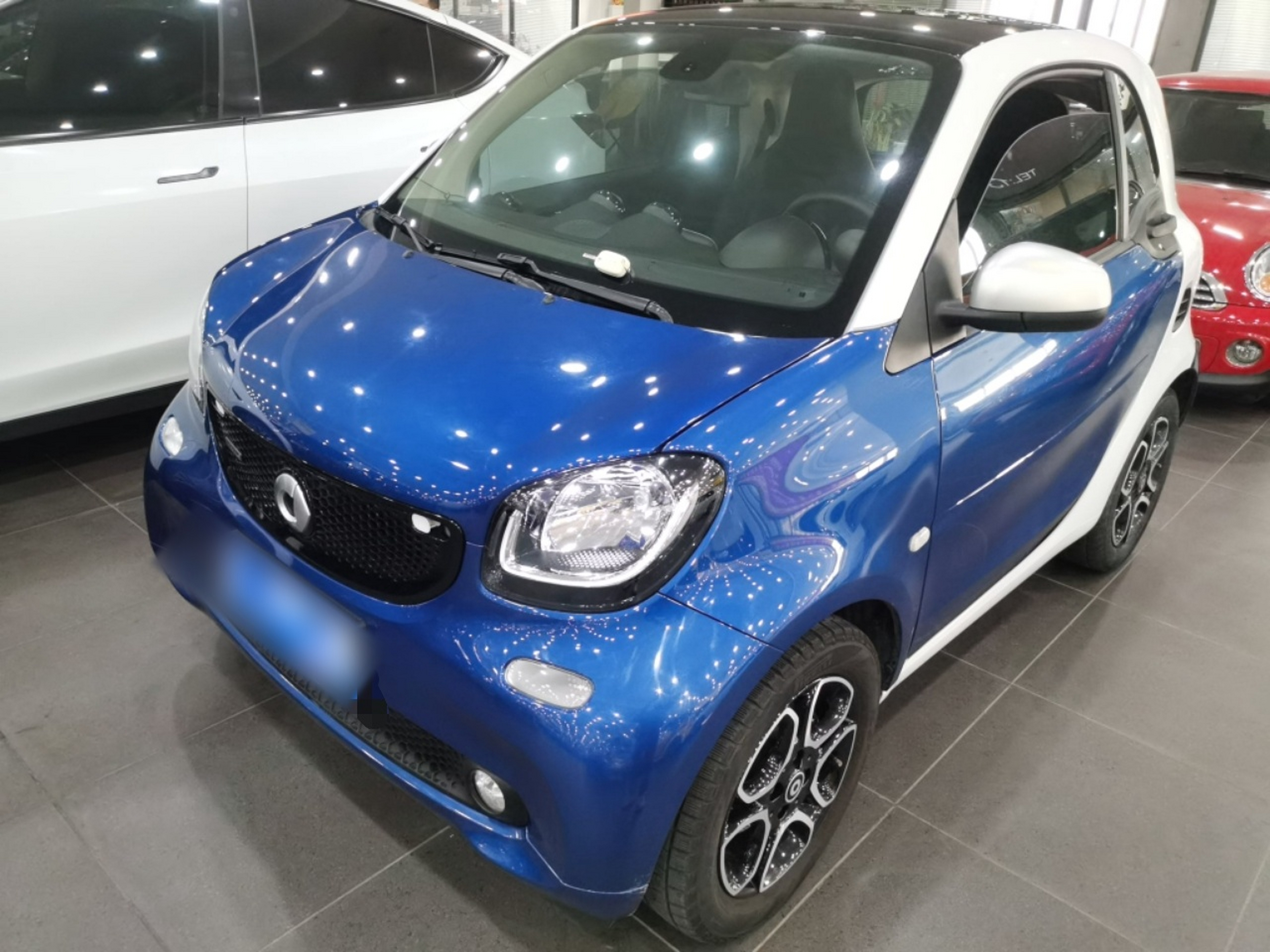 تحت مقدمة السيارة