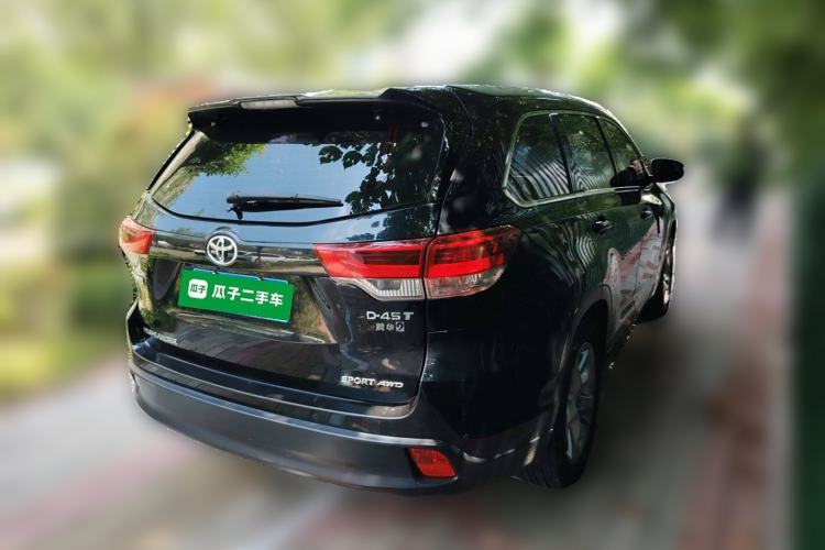 Used Toyota Highlander 2018 2.0T Four-Wheel Drive Prestige Version 7 Seats China VI Standard
