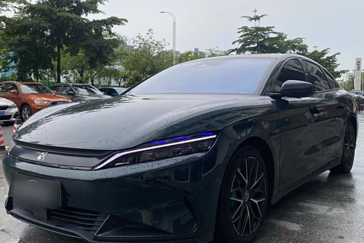 Used BYD Han 2022 EV 610 km All-Wheel-Drive Qianshan Cui Limited Edition
