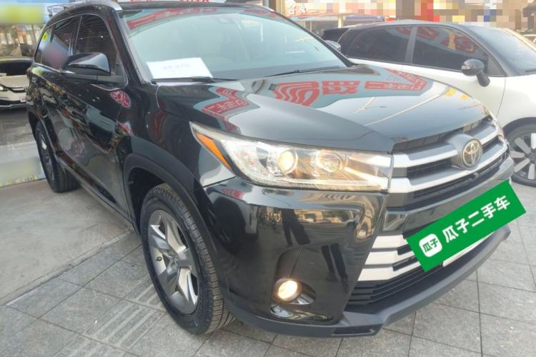 Used Toyota Highlander 2018 2.0T Four-Wheel Drive Luxury Edition 7 Seats China V Emission Standard