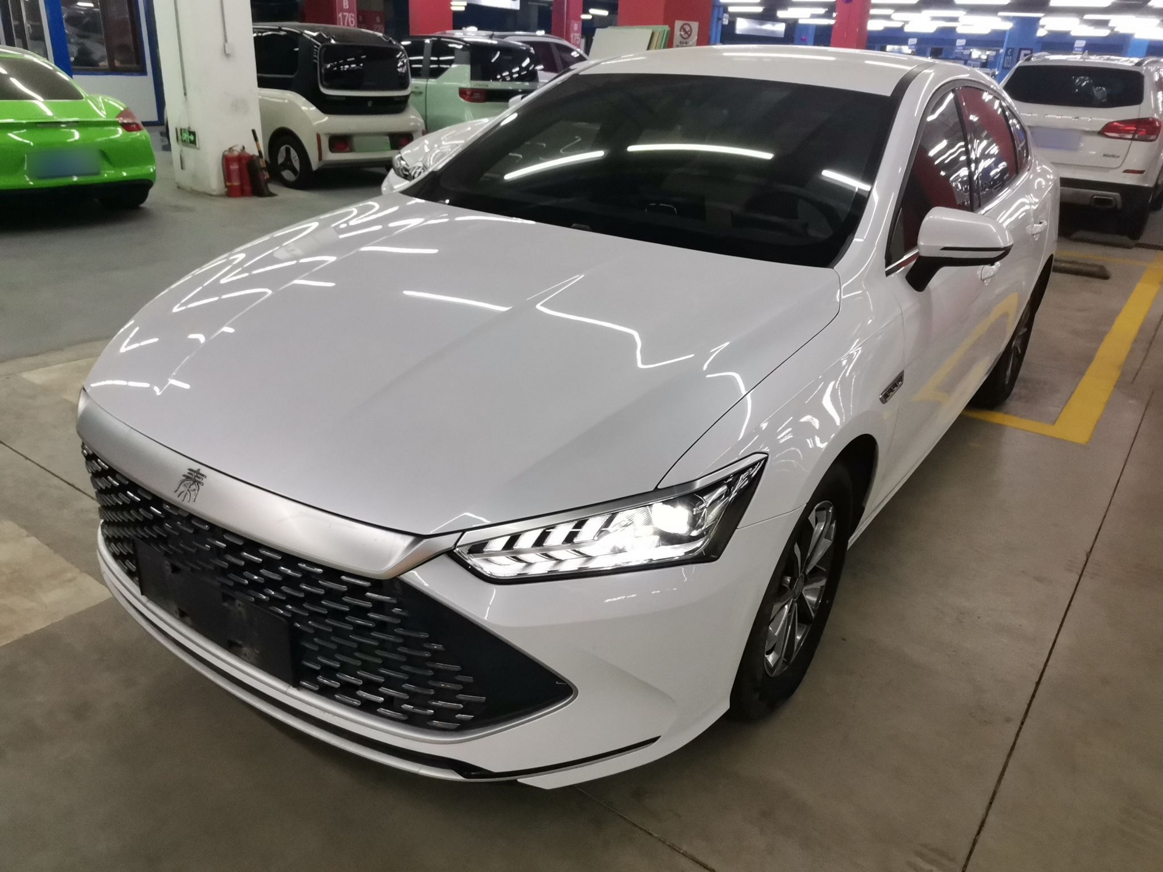 تحت مقدمة السيارة