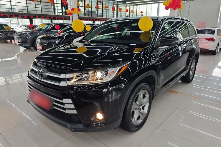 Used Toyota Highlander 2018 2.0T Four-Wheel Drive Luxury Version 7 Seats China VI Standard
